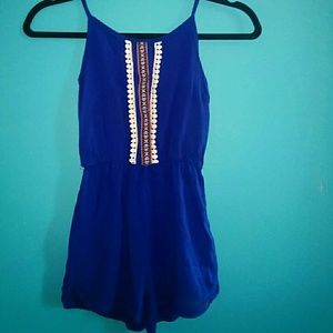 Blue Romper